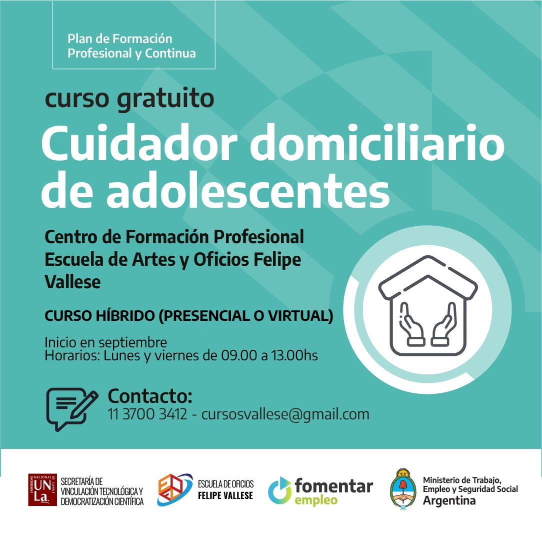 Cuidador domiciliario de Adolescentes